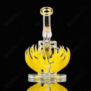 Shop Horned Rig (4.0 Lemondrop ) E.Ross x Freeek Glass in australian