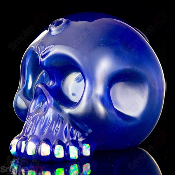 Shop 10mm Brilliant Blue One Skull Shredder Carsten Carlile in australian