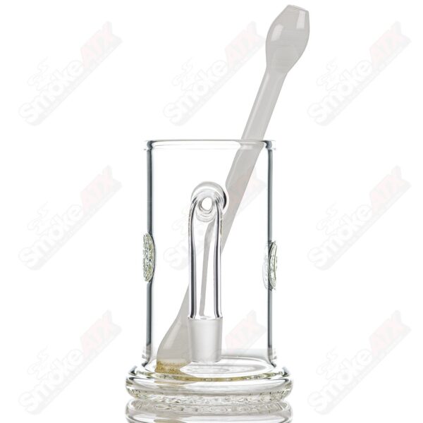 Shop Clear Bangin Mug w/ Q-Tip Straw Surf Rat Glass in australian