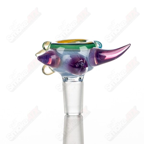 Shop #14 14mm Full Color Worked Horn Milli Bowl JMass in australian