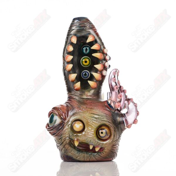Shop CFL Saltacc Creepy Chappy (Green Exotic Frit/Peacock/Voodoo/Aurora Frit) Aquarius x SALT in australian