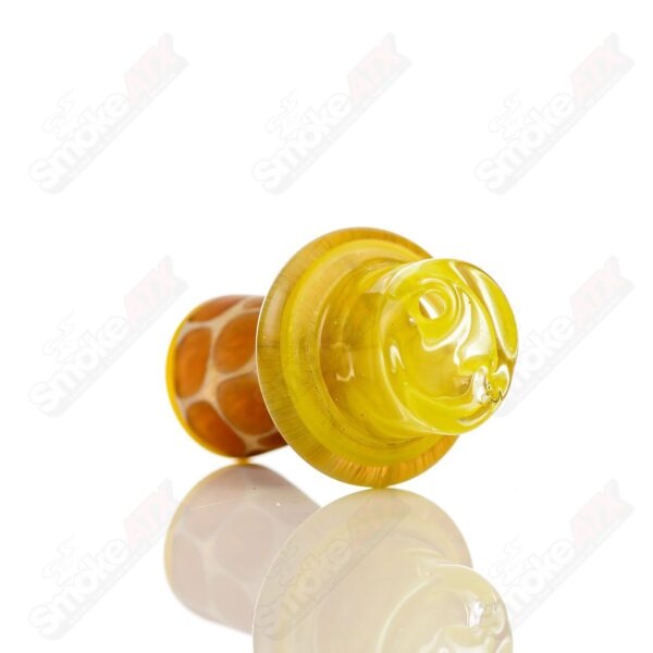 Shop Yellow Giraffe Spinner Cap w Pearl Robertson Glass in australian