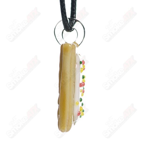 Shop White Icing Pop Tart Pendant Renee Patula in australian