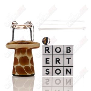 Shop Clear Giraffe Spinner Cap w Pearl Robertson Glass in australian