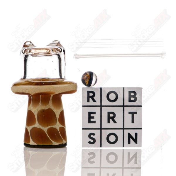 Shop Clear Giraffe Spinner Cap w Pearl Robertson Glass in australian