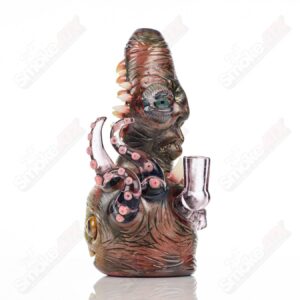 Shop CFL Saltacc Creepy Chappy (Green Exotic Frit/Peacock/Voodoo/Aurora Frit) Aquarius x SALT in australian