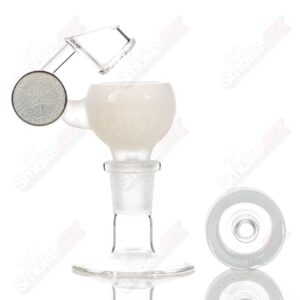 Shop UV White Samurai (Sandblasted Logo) Megapot Set w Swing (Righty) + Carb Cap Mothership in australian