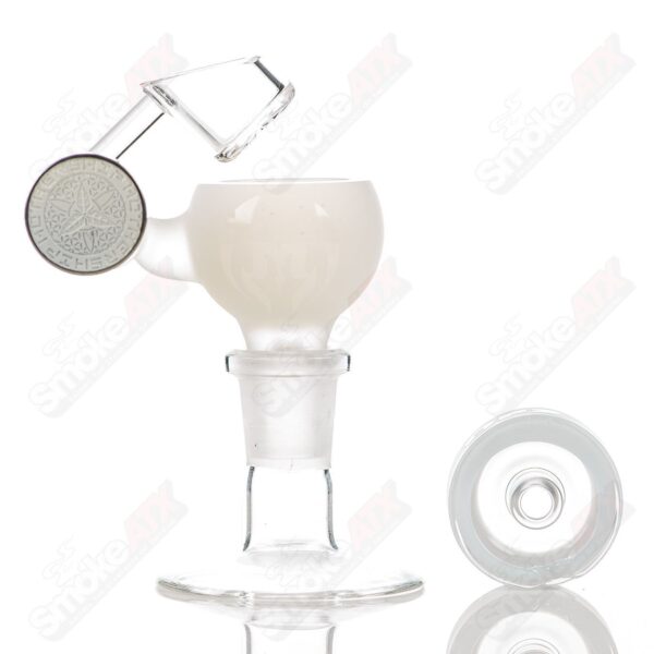 Shop UV White Samurai (Sandblasted Logo) Megapot Set w Swing (Righty) + Carb Cap Mothership in australian