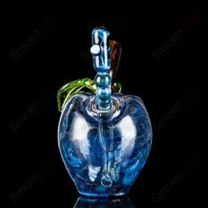 Shop Blue Apple Rig w/ Worm Dabber Pouch Glass in australian