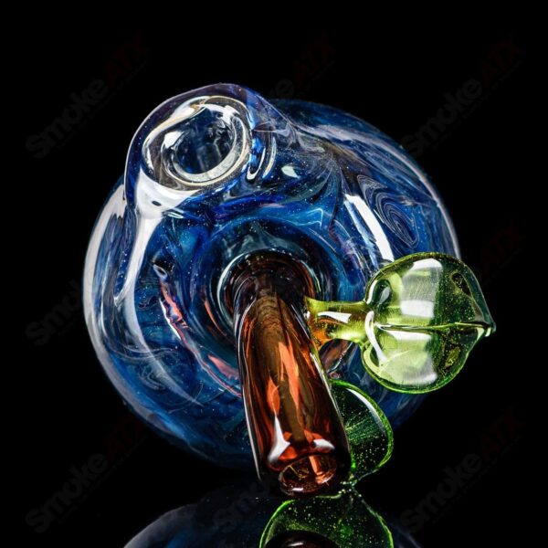 Shop Blue Apple Rig w/ Worm Dabber Pouch Glass in australian