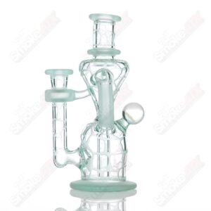 Shop Tonic Single Color Double Up Rig Rooster Glass in australian