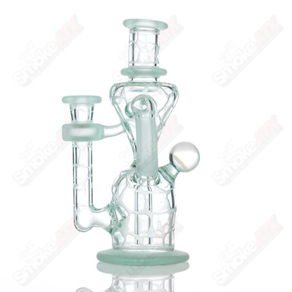 Shop Tonic Single Color Double Up Rig Rooster Glass in australian