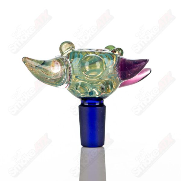 Shop #15 14mm Full Color Worked Horn Milli Bowl JMass in australian