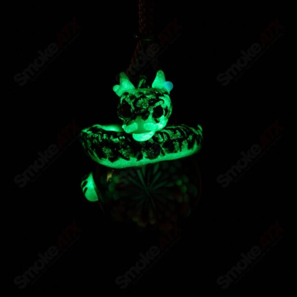 Shop Dragon Flower Pendant Kengtaro Glass in australian