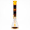 Shop Chris Sculli x Glass Munky - Worked Beaker - Fire Fade & Pumpkin Spice in australian