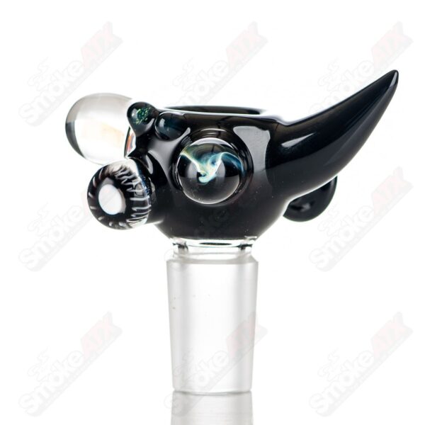 Shop #7 19mm Full Color Worked Horn Milli Bowl JMass in australian