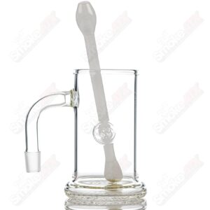 Shop Clear Bangin Mug w/ Q-Tip Straw Surf Rat Glass in australian