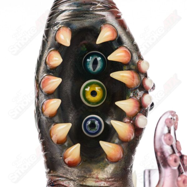 Shop CFL Saltacc Creepy Chappy (Green Exotic Frit/Peacock/Voodoo/Aurora Frit) Aquarius x SALT in australian