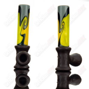 Shop Yellow Grey and Black/Wood Peace Pipe Chad G in australian