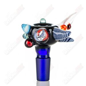 Shop #1 14mm Full Color Worked Horn Milli Bowl JMass in australian