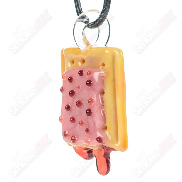 Shop Pink Icing Pop Tart Pendant Renee Patula in australian