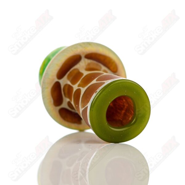Shop Green Giraffe Spinner Cap w Pearl Robertson Glass in australian