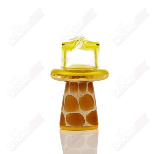 Shop Yellow Giraffe Spinner Cap w Pearl Robertson Glass in australian