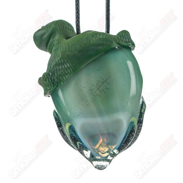 Shop #3 Alien Pendant w Beanie Ghost Glass in australian