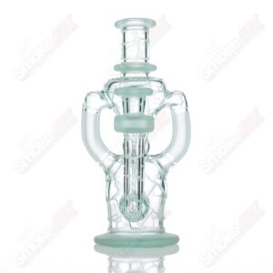 Shop Tonic Single Color Double Up Rig Rooster Glass in australian
