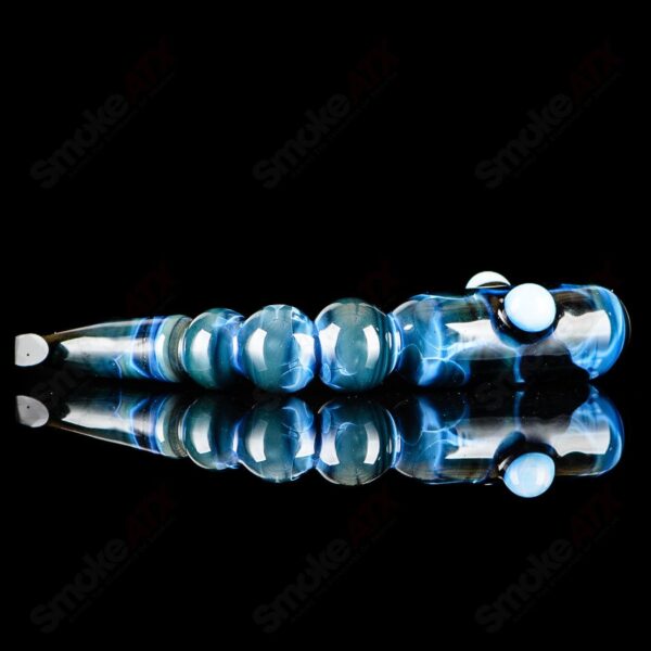 Shop Blue Apple Rig w/ Worm Dabber Pouch Glass in australian