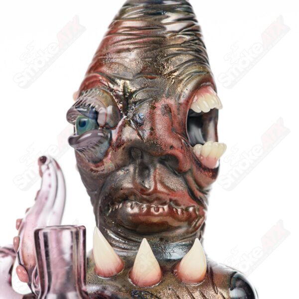 Shop CFL Saltacc Creepy Chappy (Green Exotic Frit/Peacock/Voodoo/Aurora Frit) Aquarius x SALT in australian