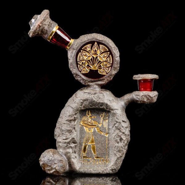 Shop 10mm Ancient Anubis Shrine Rig Green T Glass in australian
