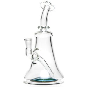 Shop Aaron Vigil - Worked Base Fat Bottom - Yellow & Agua w/ Ghost #2 in australian