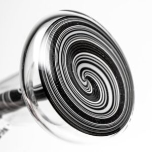 Shop Aaron Vigil - Worked Dewar Bubbler - Black & White in australian