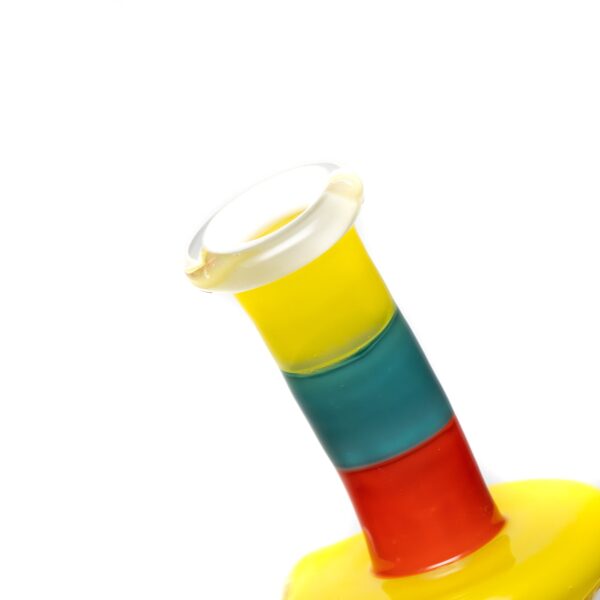 Shop Ben Wilson - Triple Donut Inline Recycler - Multi Color Beach Ball in australian