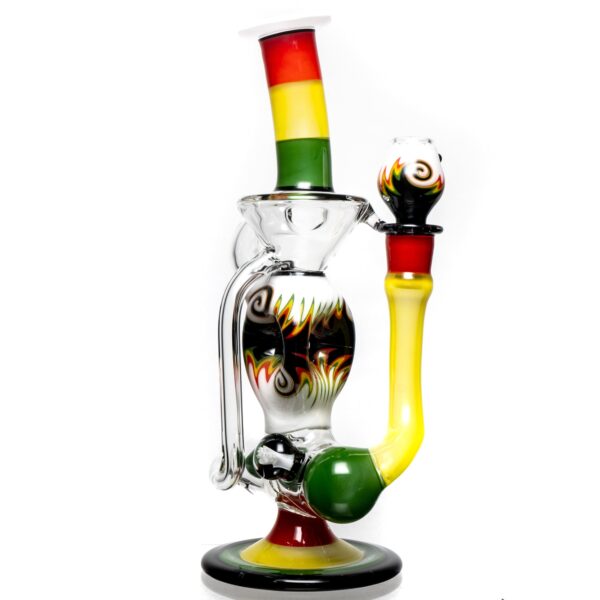 Shop Ben Wilson - Triple Donut Inline Recycler - Worked Rasta in australian