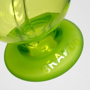 Shop Brando - 10mm Half Blasted Ball Rig - Lime Juice w/ Cobalt - Thumby Millie in australian