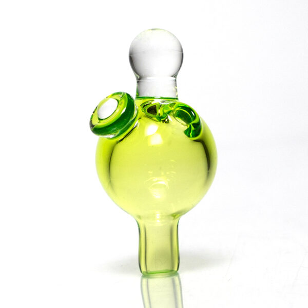 Shop Brando - 10mm Half Blasted Ball Rig - Lime Juice w/ Cobalt - Thumby Millie in australian
