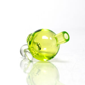 Shop Brando - 10mm Half Blasted Ball Rig - Lime Juice w/ Cobalt - Thumby Millie in australian