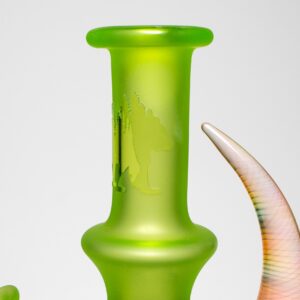 Shop Brando - 10mm Full Blasted Ball Rig - Lime Juice w/ Milky Blue - Cane Cluster Millie in australian