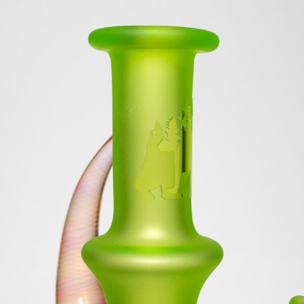 Shop Brando - 10mm Full Blasted Ball Rig - Lime Juice w/ Milky Blue - Cane Cluster Millie in australian