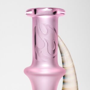 Shop Brando - 10mm Full Blasted Ball Rig - Pink w/ Lime Juice - Fume Cluster Millie in australian