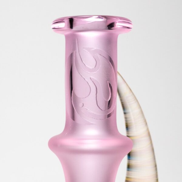 Shop Brando - 10mm Full Blasted Ball Rig - Pink w/ Lime Juice - Fume Cluster Millie in australian