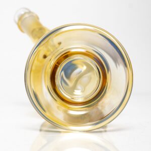 Shop Brando - 10mm Fumed & Half Blasted Ball Rig - Milky Blue - Honeycomb Millie #1 in australian
