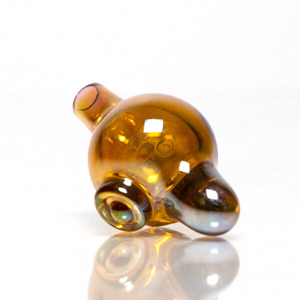 Shop Brando - 10mm Fumed & Half Blasted Ball Rig - Milky Blue - Honeycomb Millie #1 in australian