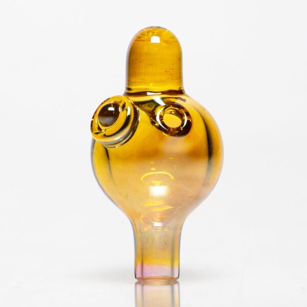 Shop Brando - 10mm Fumed & Half Blasted Ball Rig - Cobalt - Honeycomb Millie #1 in australian