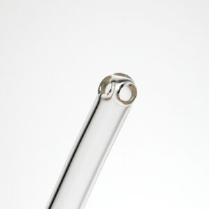 Shop Brando - 10mm Fumed Mini Tube - White - Orange & Rainbow Wag Millie in australian