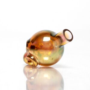 Shop Brando - 10mm Fumed Mini Tube - White - Orange & Rainbow Wag Millie in australian