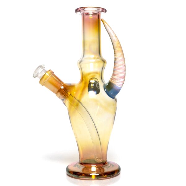 Shop Brando - 10mm Fumed Mini Tube - Milky Blue - Honeycomb Millie in australian