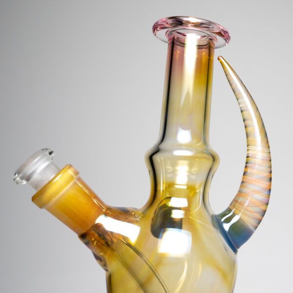 Shop Brando - 10mm Fumed Mini Tube - Milky Blue - Honeycomb Millie in australian